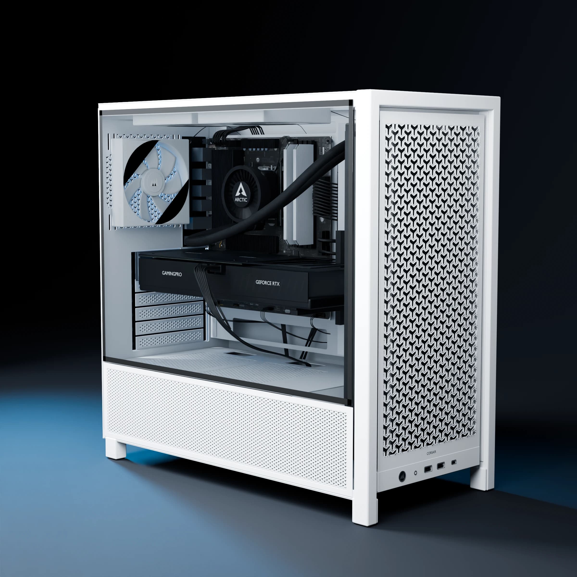 Touch Workstation Studio – White
